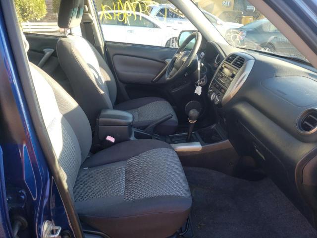 Photo 5 from auction – 2005 TOYOTA RAV4 with VIN JTEGD20V850049539