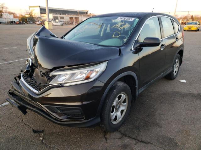 Photo 2 from auction – 2015 HONDA CR-V LX with VIN 5J6RM4H32FL115802