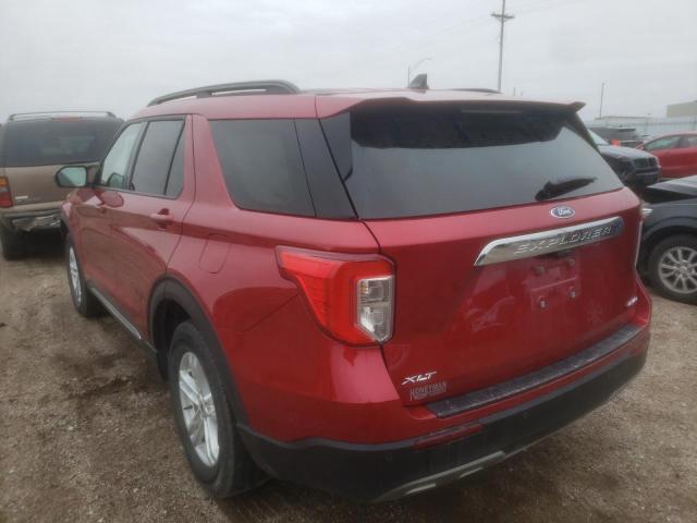 Photo 3 from auction – 2021 FORD EXPLORER X with VIN 1FMSK8DH5MGB91196