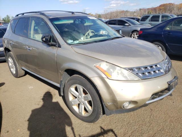 NISSAN MURANO SL 2006 with VIN JN8AZ08TX6W415829 - Photo from auction