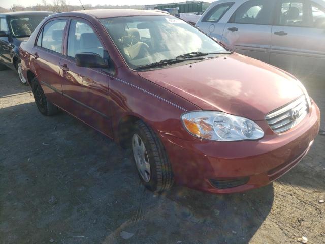 TOYOTA COROLLA CE 2004 with VIN 1NXBR32E24Z229945 - Photo from auction