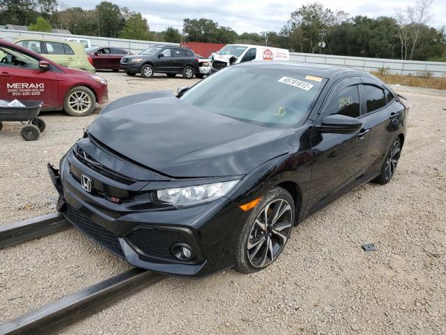 Photo 2 from auction – 2019 HONDA CIVIC SI with VIN 2HGFC1E5XKH705366