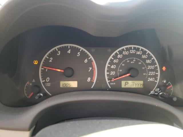 Photo 8 from auction – 2009 TOYOTA COROLLA BA with VIN 2T1BU40E59C156604