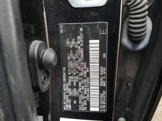 Photo 10 from auction – 2014 TOYOTA 4RUNNER SR with VIN JTEBU5JR6E5156900