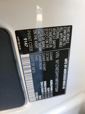 Photo 10 from auction – 2021 MERCEDES-BENZ SPRINTER 2 with VIN W1Z4EGHY1MT077509