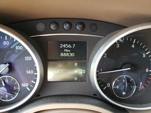 Photo 8 from auction – 2009 MERCEDES-BENZ ML 350 with VIN 4JGBB86E69A478026