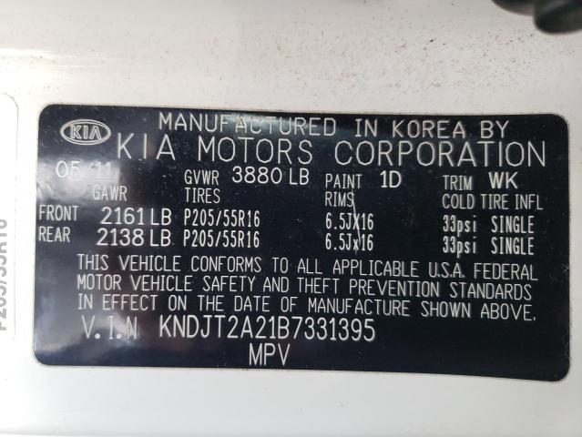 Photo 10 from auction – 2011 KIA SOUL + with VIN KNDJT2A21B7331395
