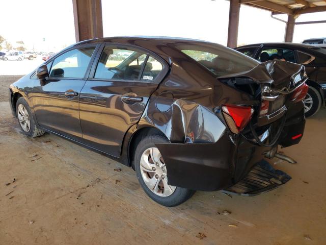 Photo 3 from auction – 2013 HONDA CIVIC LX with VIN 19XFB2F51DE015476