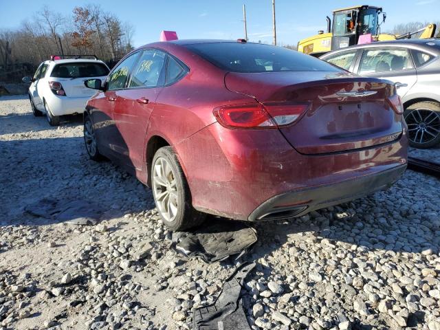 Photo 3 from auction – 2015 CHRYSLER 200 S with VIN 1C3CCCBB0FN670426