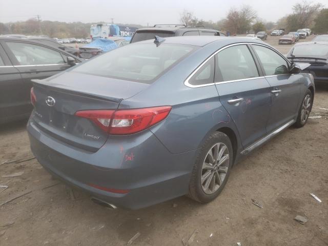 Photo 4 from auction – 2017 HYUNDAI SONATA SPO with VIN 5NPE34AF3HH559077