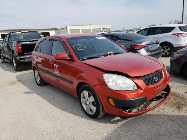 KIA RIO 5 SX 2008 with VIN KNADE163986353076 - Photo from auction