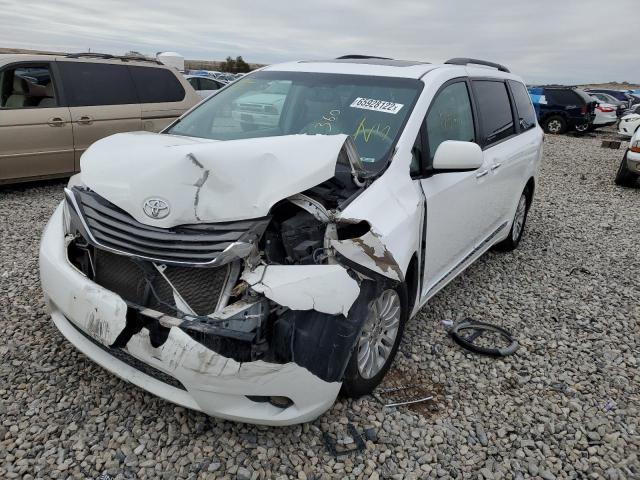 Photo 2 from auction – 2014 TOYOTA SIENNA XLE with VIN 5TDYK3DC6ES491195