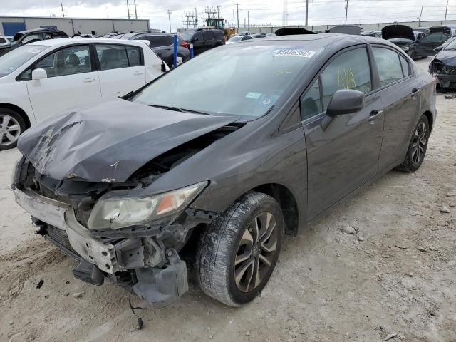 Photo 2 from auction – 2013 HONDA CIVIC EXL with VIN 19XFB2F96DE023074