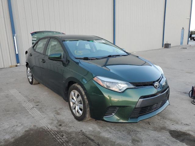 TOYOTA COROLLA L 2015 with VIN 2T1BURHE6FC458013 - Photo from auction