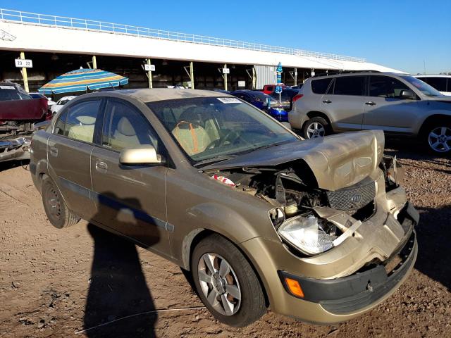 KIA RIO BASE 2007 with VIN KNADE123176269127 - Photo from auction