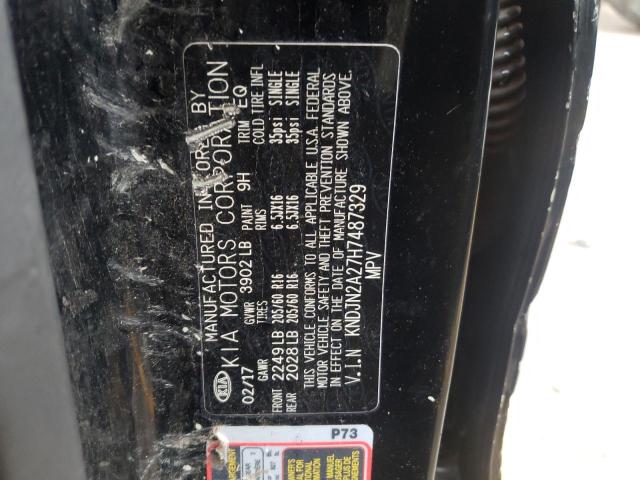 Photo 10 from auction – 2017 KIA SOUL with VIN KNDJN2A27H7487329