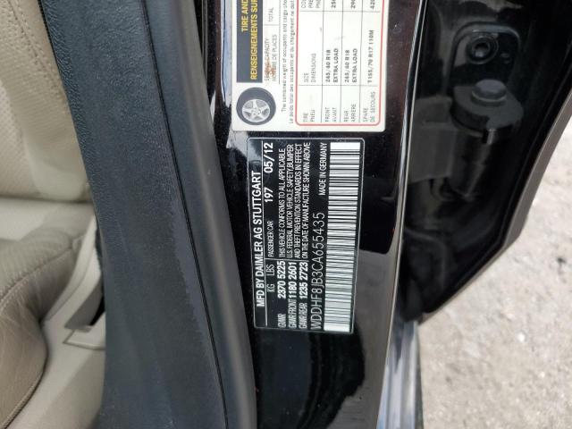 Photo 10 from auction – 2012 MERCEDES-BENZ E 350 4MAT with VIN WDDHF8JB3CA655435