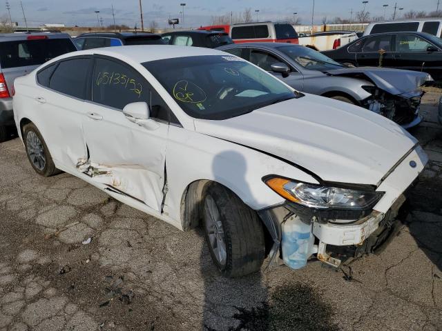 FORD FUSION SE 2017 with VIN 3FA6P0H7XHR156202 - Photo from auction