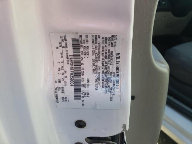 Photo 10 from auction – 2007 FORD FOCUS ZX4 with VIN 1FAFP34N17W250034