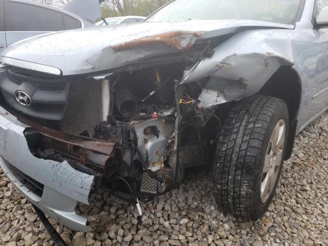 Photo 9 from auction – 2008 HYUNDAI SONATA GLS with VIN 5NPET46C88H342185