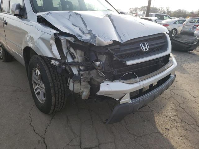 Photo 9 from auction – 2005 HONDA PILOT EXL with VIN 5FNYF18635B054188