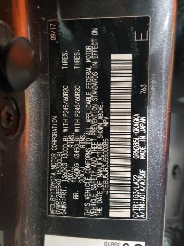 Photo 10 from auction – 2018 TOYOTA 4RUNNER SR with VIN JTEBU5JR3J5500385