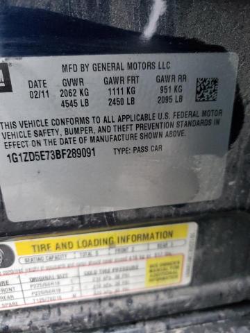 Photo 10 from auction – 2011 CHEVROLET MALIBU 2LT with VIN 1G1ZD5E73BF289091