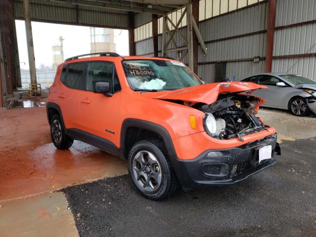 JEEP RENEGADE S 2018 with VIN ZACCJBAB9JPH30040 - Photo from auction