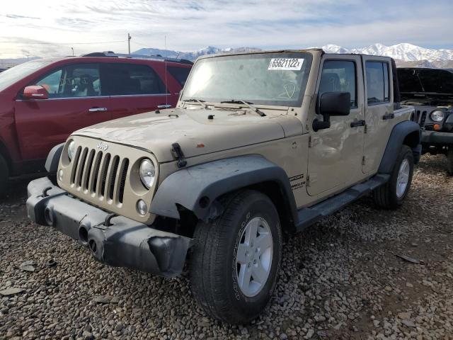 Photo 2 from auction – 2016 JEEP WRANGLER U with VIN 1C4BJWDG5GL289613