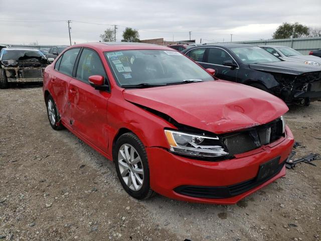 VOLKSWAGEN JETTA SE 2012 with VIN 3VWDP7AJ8CM307203 - Photo from auction
