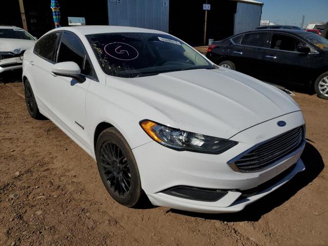 FORD FUSION SE 2017 with VIN 3FA6P0LU5HR323630 - Photo from auction