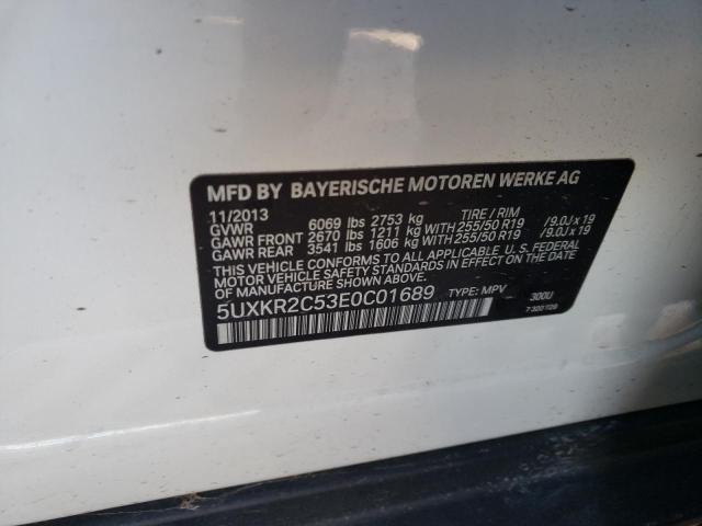 Photo 10 from auction – 2014 BMW X5 SDRIVE3 with VIN 5UXKR2C53E0C01689