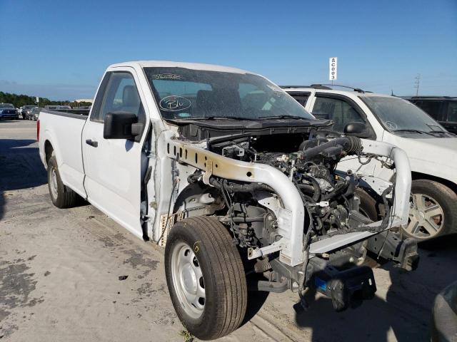 Photo 1 from auction – 2021 FORD F150 with VIN 1FTMF1CB1MKE08018