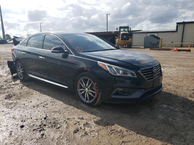 HYUNDAI SONATA SPO 2015 with VIN 5NPE34AB1FH062927 - Photo from auction