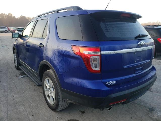 Photo 3 from auction – 2013 FORD EXPLORER with VIN 1FM5K8B81DGA86199