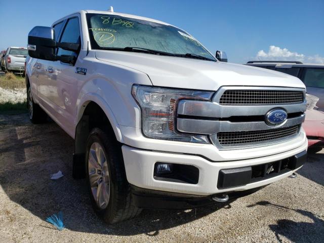 FORD F150 SUPER 2018 with VIN 1FTFW1E53JFA80976 - Photo from auction