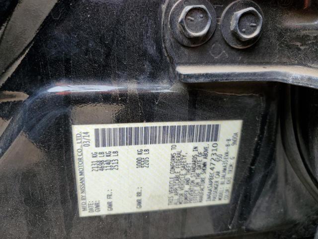 Photo 10 from auction – 2014 NISSAN MAXIMA S with VIN 1N4AA5AP8EC472310