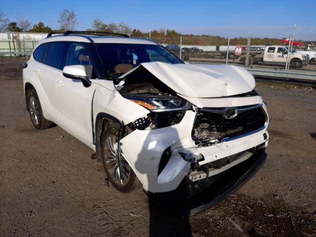 TOYOTA HIGHLANDER 2021 with VIN 5TDFZRBH8MS085678 - Photo from auction
