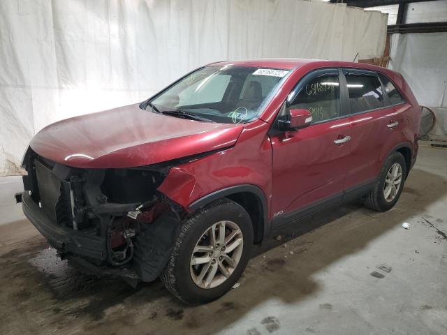 Photo 2 from auction – 2014 KIA SORENTO LX with VIN 5XYKTCA66EG548560