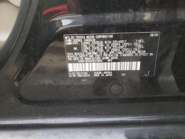 Foto 10 de la subasta – 2010 TOYOTA RAV4 con VIN JTMZF4DV2A5015803