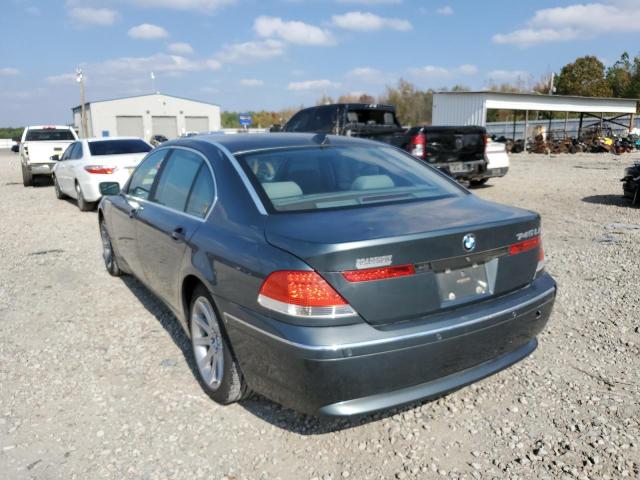 Photo 3 from auction – 2004 BMW 745 LI with VIN WBAGN63434DS46134