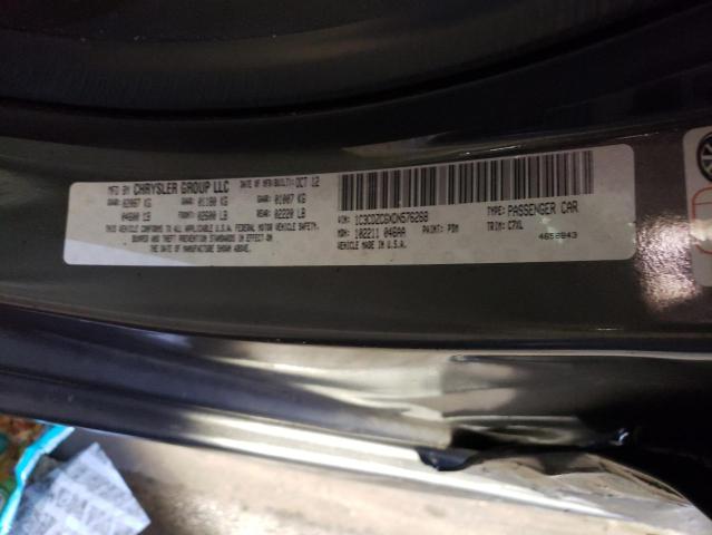 Photo 10 from auction – 2013 DODGE AVENGER SX with VIN 1C3CDZCGXDN576268