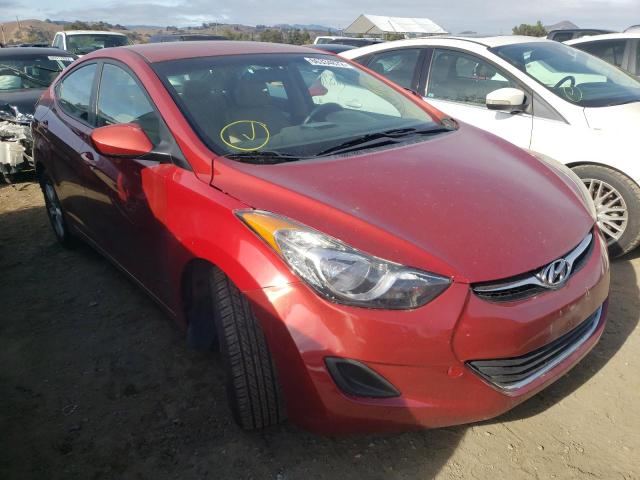 Photo 1 from auction – 2013 HYUNDAI ELANTRA with VIN KMHDH4AE7DU709028