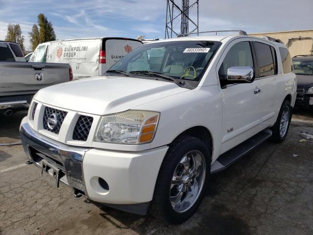 Photo 2 from auction – 2005 NISSAN ARMADA SE with VIN 5N1AA08B15N736605