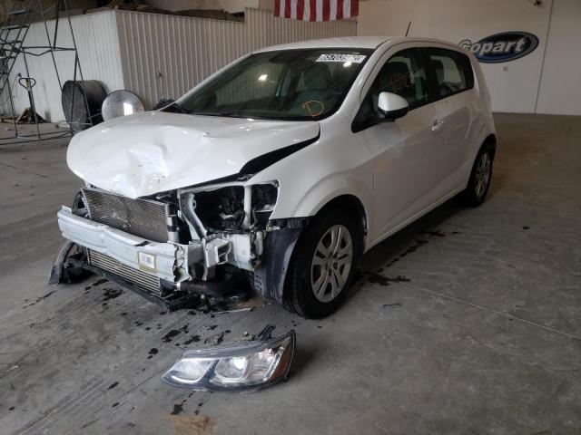 Photo 2 from auction – 2020 CHEVROLET SONIC with VIN 1G1JG6SB7L4129277