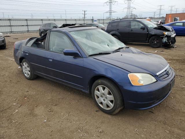 HONDA CIVIC EX 2002 with VIN 1HGES26732L063709 - Photo from auction