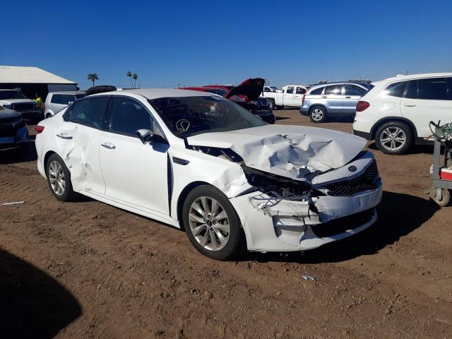 KIA OPTIMA EX 2018 with VIN 5XXGU4L35JG200047 - Photo from auction