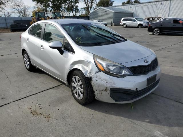 KIA RIO LX 2013 with VIN KNADM4A34D6210980 - Photo from auction