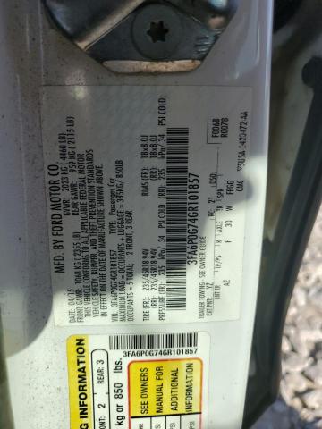 Photo 10 from auction – 2016 FORD FUSION S with VIN 3FA6P0G74GR101857