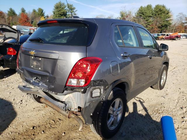 Photo 4 from auction – 2020 CHEVROLET TRAX with VIN 3GNCJNSB2LL299625